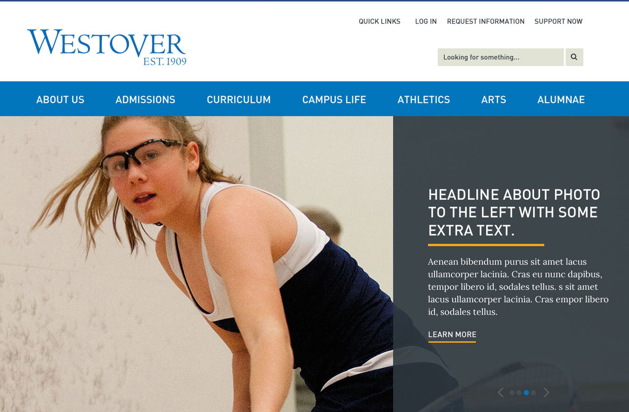 Westover Website Image